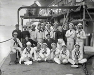 1898. Group on U.S.S. Nahant, New York Naval Reserves